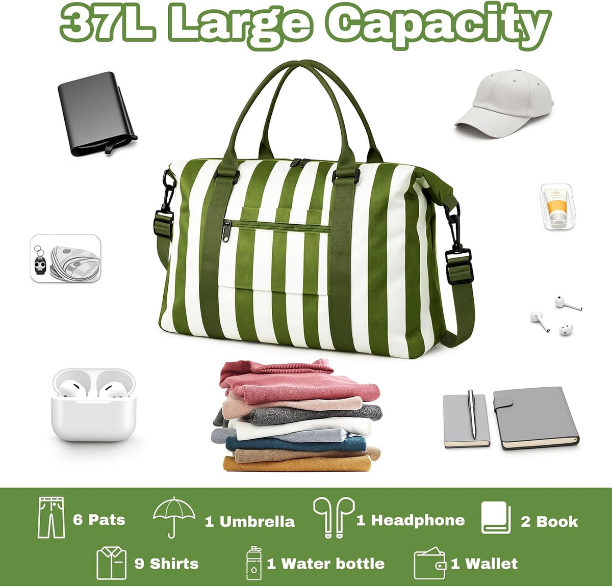 Weekender Duffel Bags for Women, Purple Travel Totes Bag for Airplane Essentials, Overnight Bags for Women with Trolley Sleeve, Large Carry On Hospital Bag for Labor and Delivery, Sport, Gym