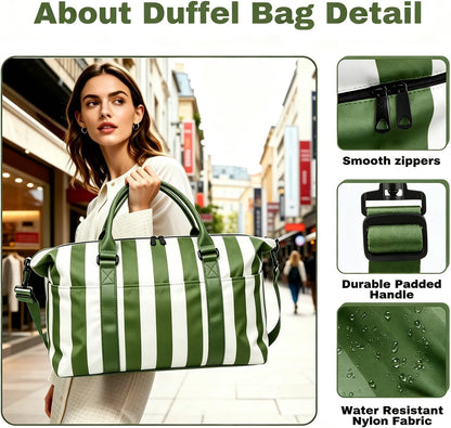 Weekender Duffel Bags for Women, Purple Travel Totes Bag for Airplane Essentials, Overnight Bags for Women with Trolley Sleeve, Large Carry On Hospital Bag for Labor and Delivery, Sport, Gym
