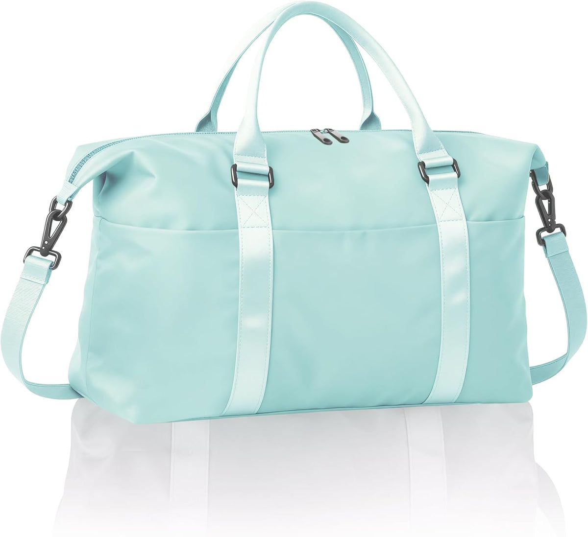 Weekender Duffel Bags for Women, Purple Travel Totes Bag for Airplane Essentials, Overnight Bags for Women with Trolley Sleeve, Large Carry On Hospital Bag for Labor and Delivery, Sport, Gym