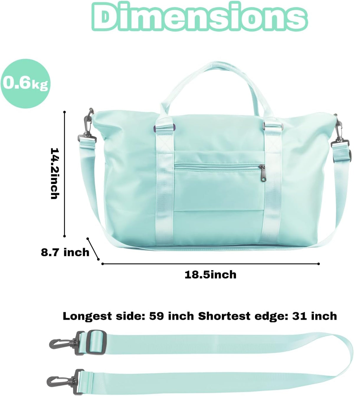 Weekender Duffel Bags for Women, Purple Travel Totes Bag for Airplane Essentials, Overnight Bags for Women with Trolley Sleeve, Large Carry On Hospital Bag for Labor and Delivery, Sport, Gym