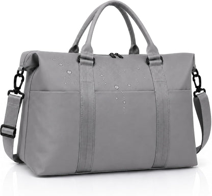 Weekender Duffel Bags for Women, Purple Travel Totes Bag for Airplane Essentials, Overnight Bags for Women with Trolley Sleeve, Large Carry On Hospital Bag for Labor and Delivery, Sport, Gym