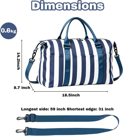 Weekender Duffel Bags for Women, Purple Travel Totes Bag for Airplane Essentials, Overnight Bags for Women with Trolley Sleeve, Large Carry On Hospital Bag for Labor and Delivery, Sport, Gym