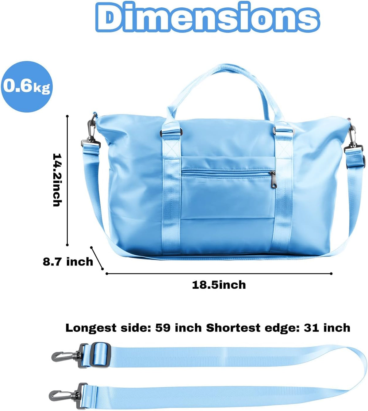 Weekender Duffel Bags for Women, Purple Travel Totes Bag for Airplane Essentials, Overnight Bags for Women with Trolley Sleeve, Large Carry On Hospital Bag for Labor and Delivery, Sport, Gym