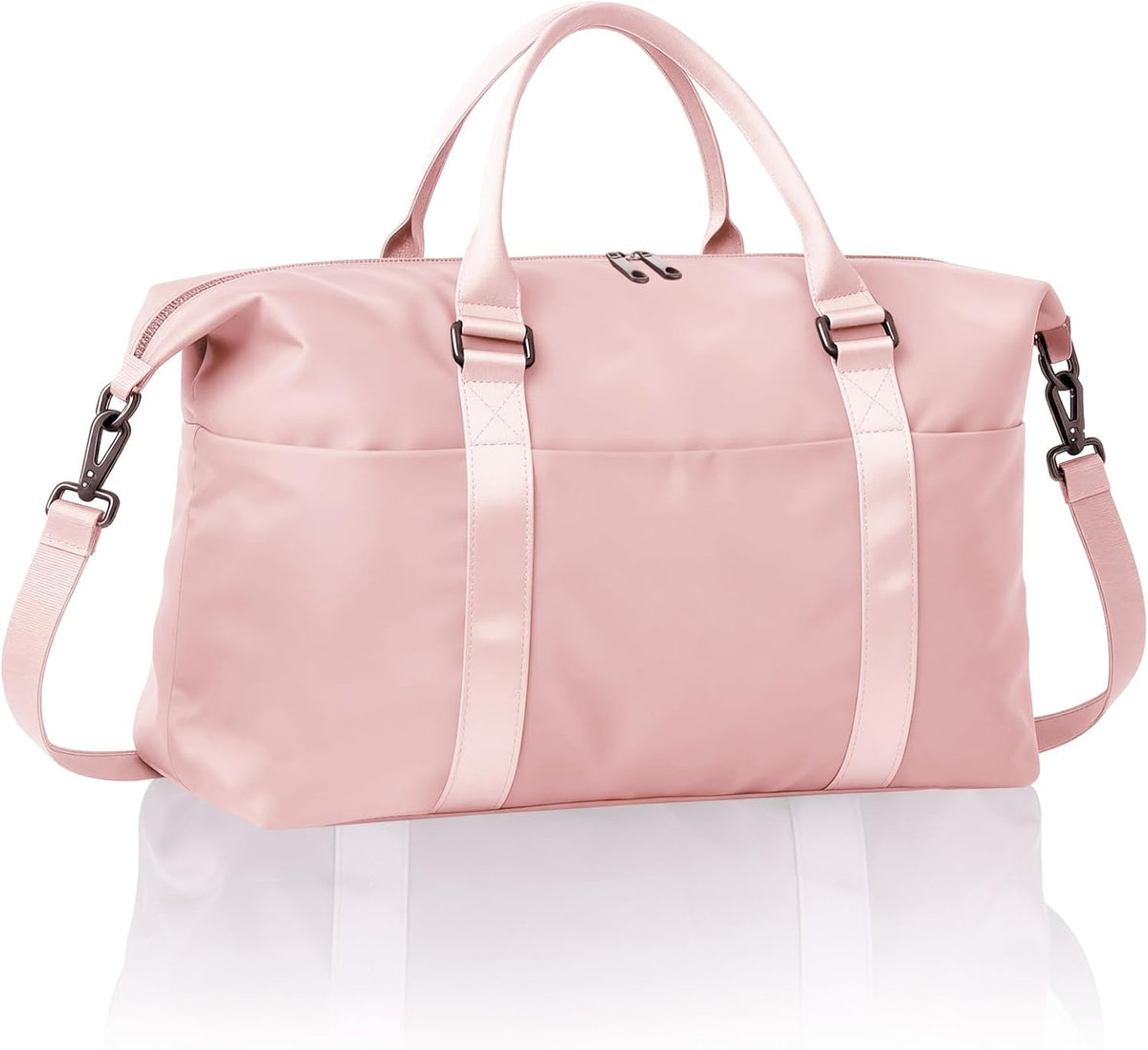 Weekender Duffel Bags for Women, Purple Travel Totes Bag for Airplane Essentials, Overnight Bags for Women with Trolley Sleeve, Large Carry On Hospital Bag for Labor and Delivery, Sport, Gym