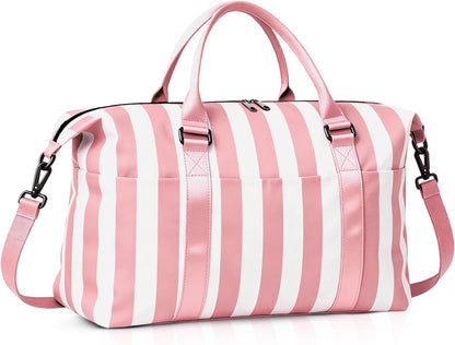 Weekender Duffel Bags for Women, Purple Travel Totes Bag for Airplane Essentials, Overnight Bags for Women with Trolley Sleeve, Large Carry On Hospital Bag for Labor and Delivery, Sport, Gym
