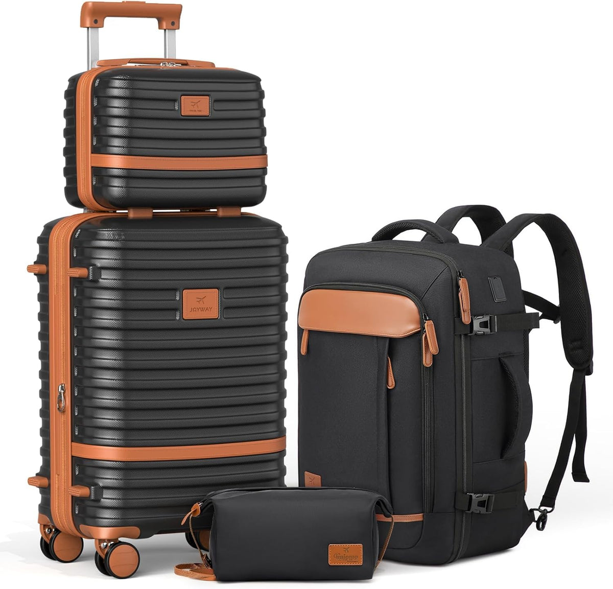 Expandable Carry on Luggage Sets Airline Approved, Lightweight Hard Shell 20 Inch Carry-on Suitcase with Spinner Wheels