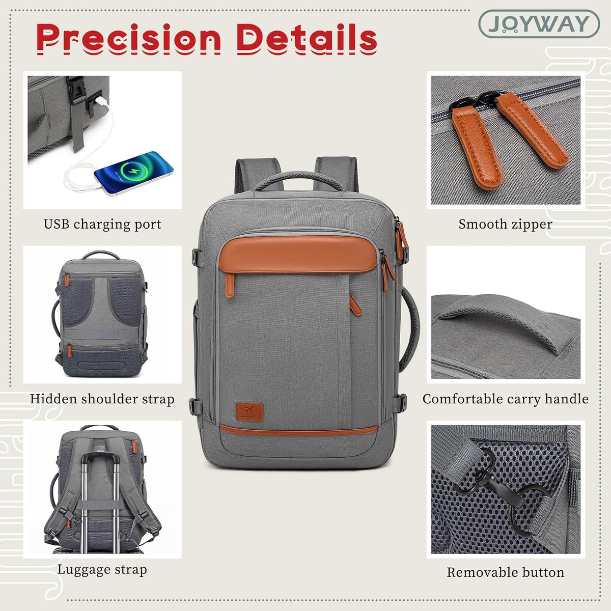 Expandable Carry on Luggage Sets Airline Approved, Lightweight Hard Shell 20 Inch Carry-on Suitcase with Spinner Wheels