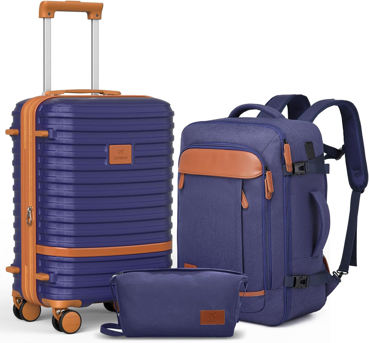 Expandable Carry on Luggage Sets Airline Approved, Lightweight Hard Shell 20 Inch Carry-on Suitcase with Spinner Wheels