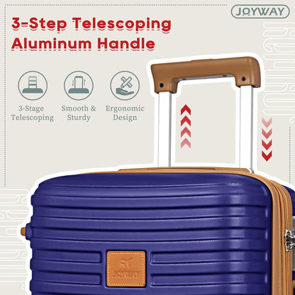 Expandable Carry on Luggage Sets Airline Approved, Lightweight Hard Shell 20 Inch Carry-on Suitcase with Spinner Wheels
