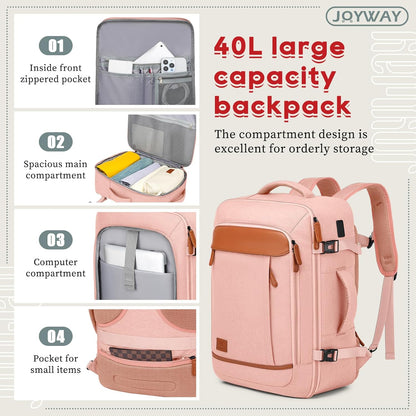 Expandable Carry on Luggage Sets Airline Approved, Lightweight Hard Shell 20 Inch Carry-on Suitcase with Spinner Wheels