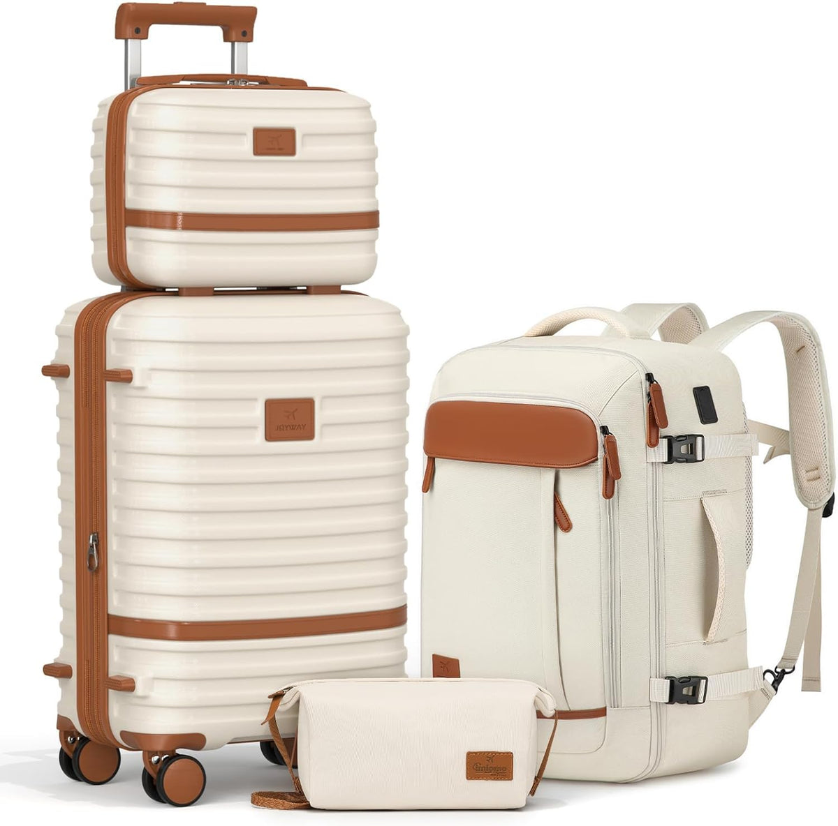 Expandable Carry on Luggage Sets Airline Approved, Lightweight Hard Shell 20 Inch Carry-on Suitcase with Spinner Wheels