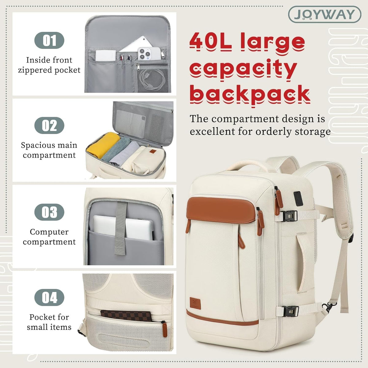 Expandable Carry on Luggage Sets Airline Approved, Lightweight Hard Shell 20 Inch Carry-on Suitcase with Spinner Wheels