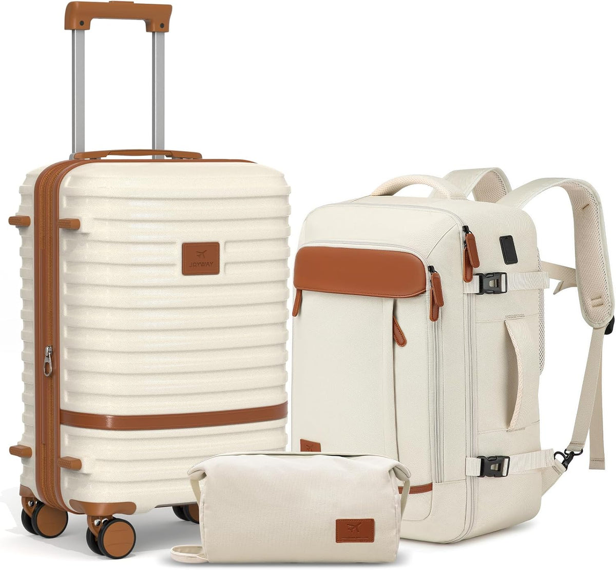 Expandable Carry on Luggage Sets Airline Approved, Lightweight Hard Shell 20 Inch Carry-on Suitcase with Spinner Wheels