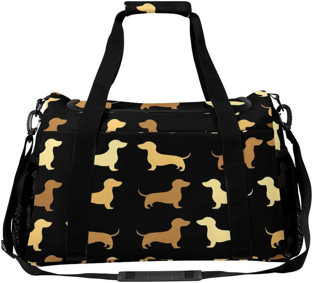 Gym and Travel Weekender Bag Duffel Sports Overnight Simple Carry Options for Men Women