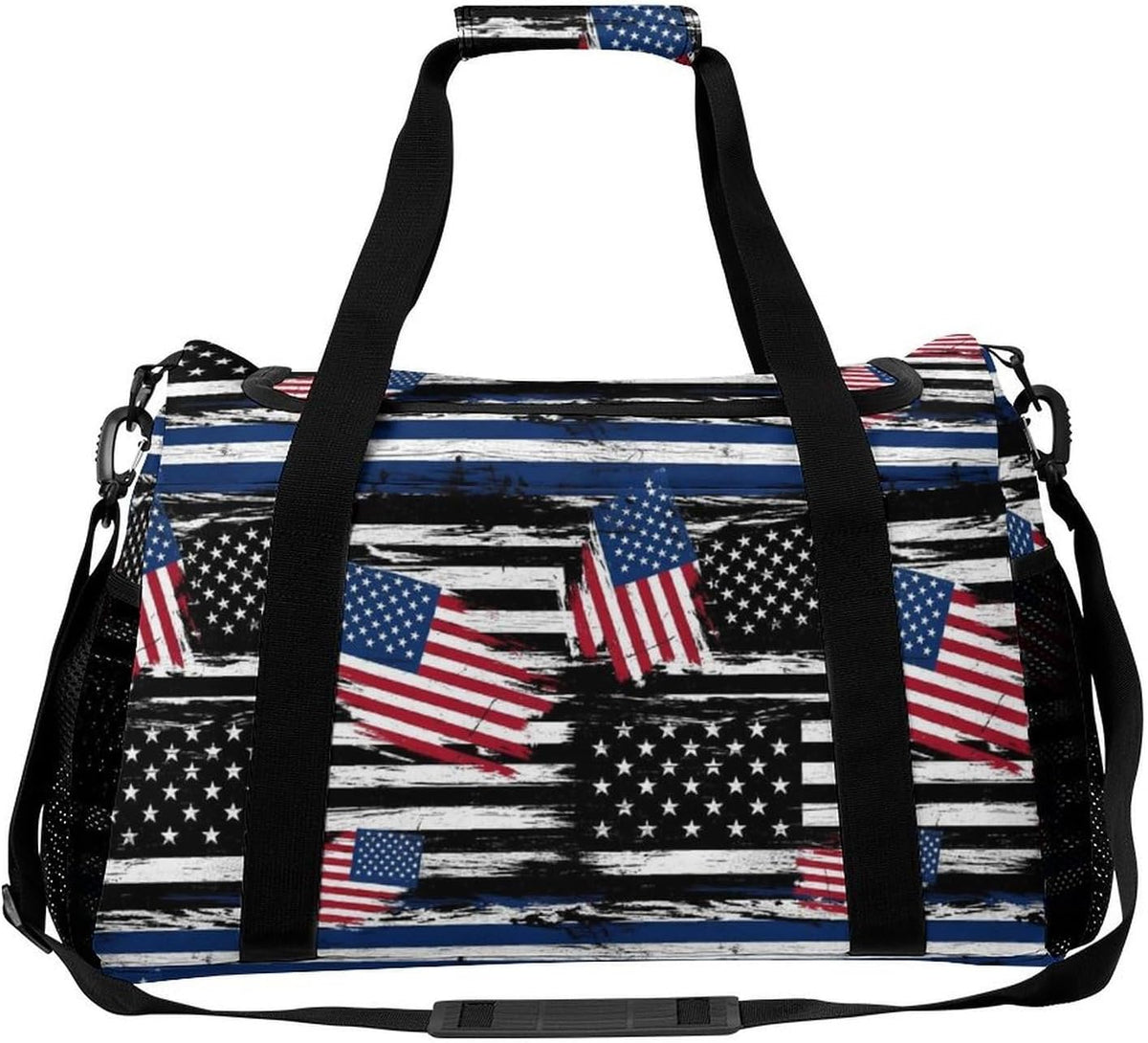 Gym and Travel Weekender Bag Duffel Sports Overnight Simple Carry Options for Men Women