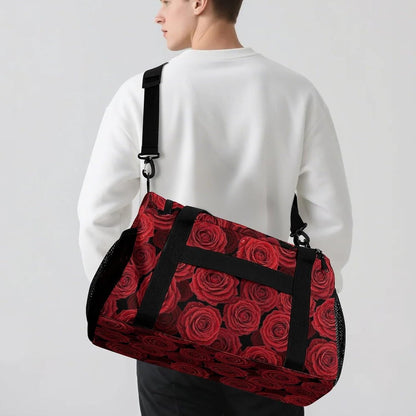 Gym and Travel Weekender Bag Duffel Sports Overnight Simple Carry Options for Men Women