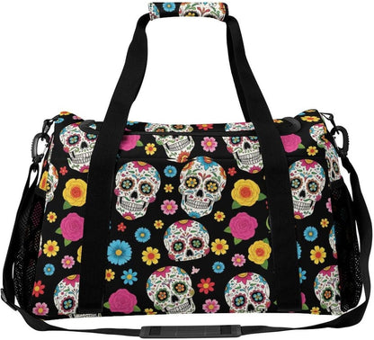 Gym and Travel Weekender Bag Duffel Sports Overnight Simple Carry Options for Men Women