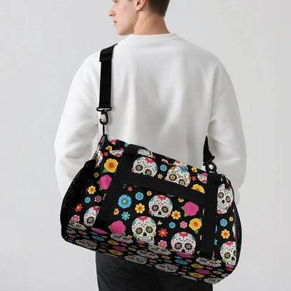 Gym and Travel Weekender Bag Duffel Sports Overnight Simple Carry Options for Men Women