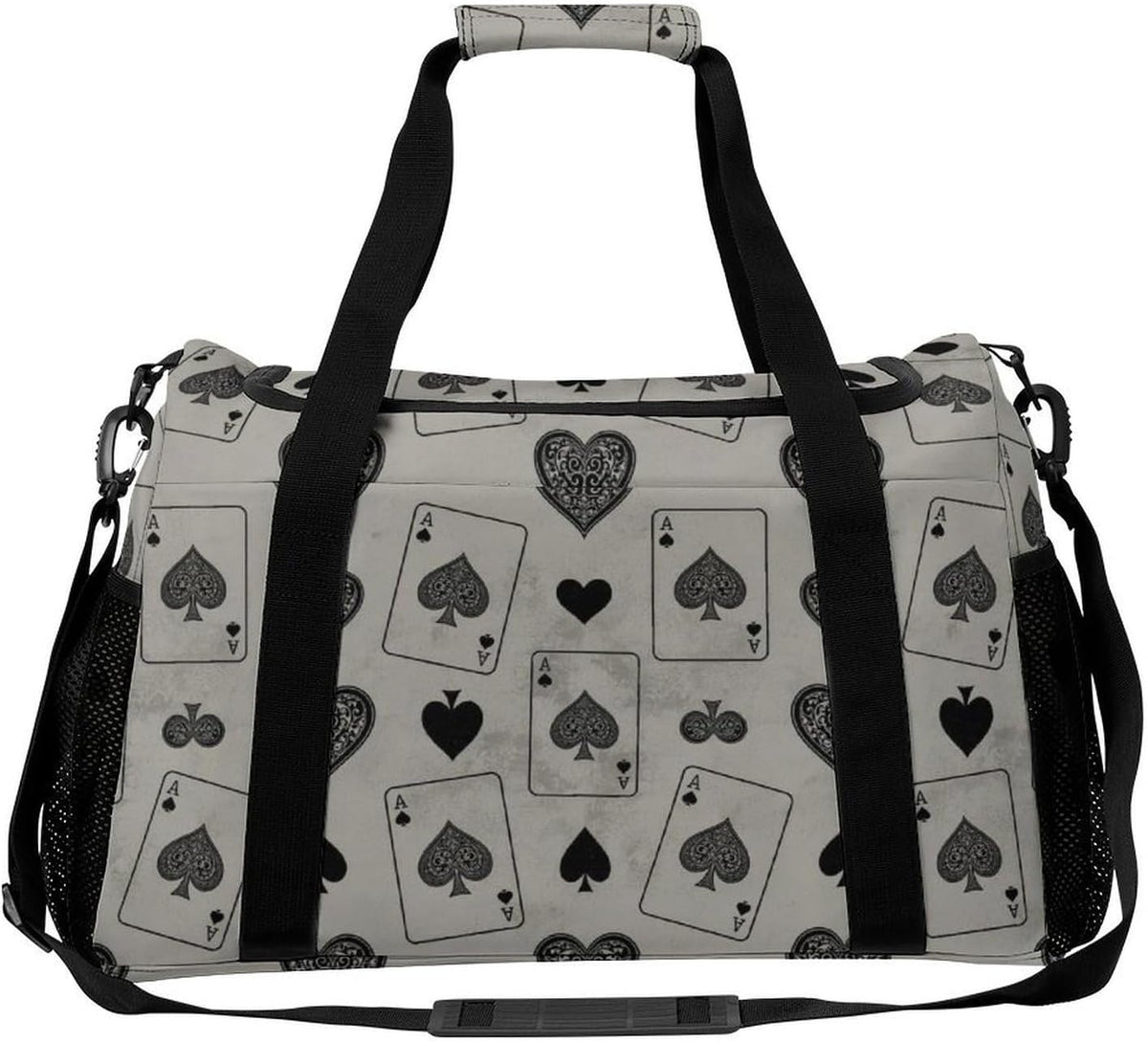 Gym and Travel Weekender Bag Duffel Sports Overnight Simple Carry Options for Men Women