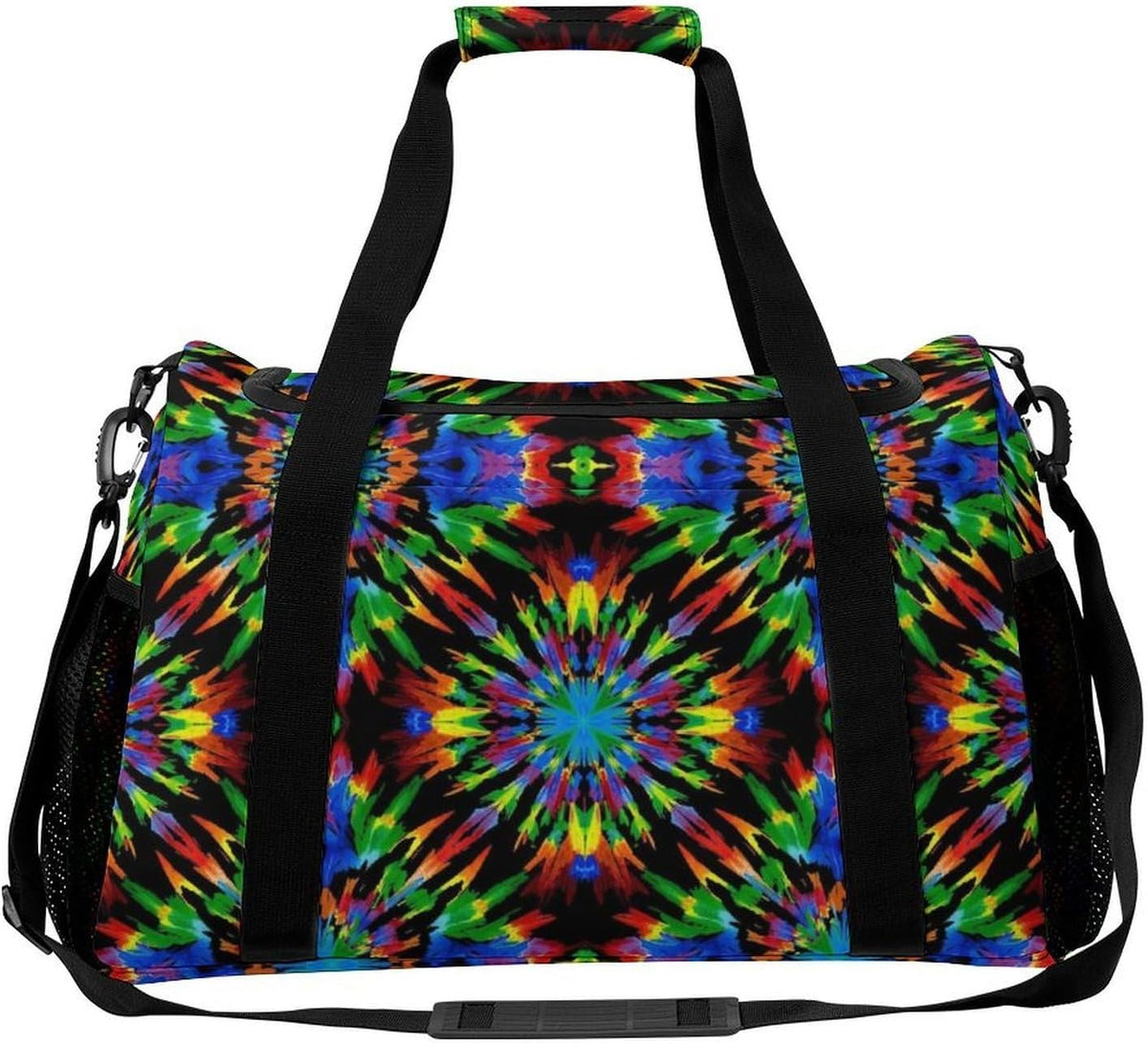 Gym and Travel Weekender Bag Duffel Sports Overnight Simple Carry Options for Men Women