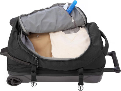 Expedition Rolling Duffel Bag with Wheels | Travel | Carry-On | Luggage | Rugged | Durable - True Blue, 22"
