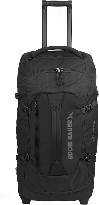 Expedition Rolling Duffel Bag with Wheels | Travel | Carry-On | Luggage | Rugged | Durable - True Blue, 22"