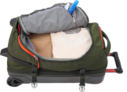 Expedition Rolling Duffel Bag with Wheels | Travel | Carry-On | Luggage | Rugged | Durable - True Blue, 22"