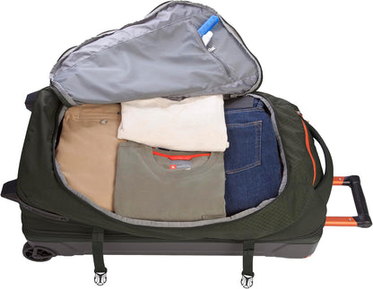Expedition Rolling Duffel Bag with Wheels | Travel | Carry-On | Luggage | Rugged | Durable - True Blue, 22"