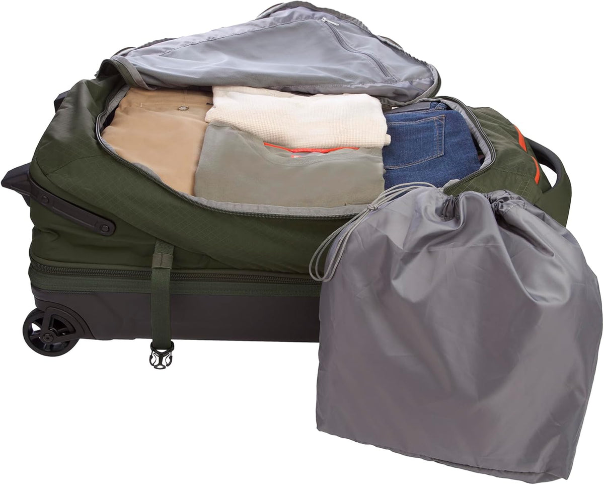 Expedition Rolling Duffel Bag with Wheels | Travel | Carry-On | Luggage | Rugged | Durable - True Blue, 22"