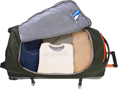 Expedition Rolling Duffel Bag with Wheels | Travel | Carry-On | Luggage | Rugged | Durable - True Blue, 22"