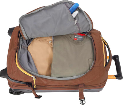 Expedition Rolling Duffel Bag with Wheels | Travel | Carry-On | Luggage | Rugged | Durable - True Blue, 22"