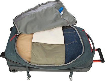 Expedition Rolling Duffel Bag with Wheels | Travel | Carry-On | Luggage | Rugged | Durable - True Blue, 22"
