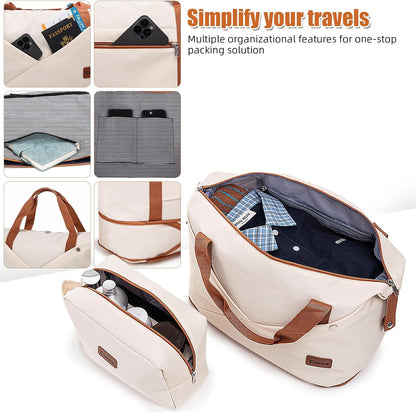 Carry on Luggage Sets 22x14x9 Airline Approved Durable Travel Luggage Suitcases with Wheels,ABS Hard Case Suitcases with Spinner Wheels,(Orange, Sets(20"/DB/TB))