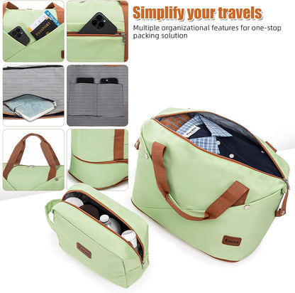 Carry on Luggage Sets 22x14x9 Airline Approved Durable Travel Luggage Suitcases with Wheels,ABS Hard Case Suitcases with Spinner Wheels,(Orange, Sets(20"/DB/TB))