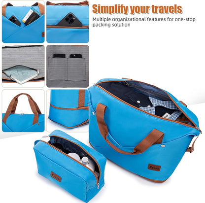 Carry on Luggage Sets 22x14x9 Airline Approved Durable Travel Luggage Suitcases with Wheels,ABS Hard Case Suitcases with Spinner Wheels,(Orange, Sets(20"/DB/TB))