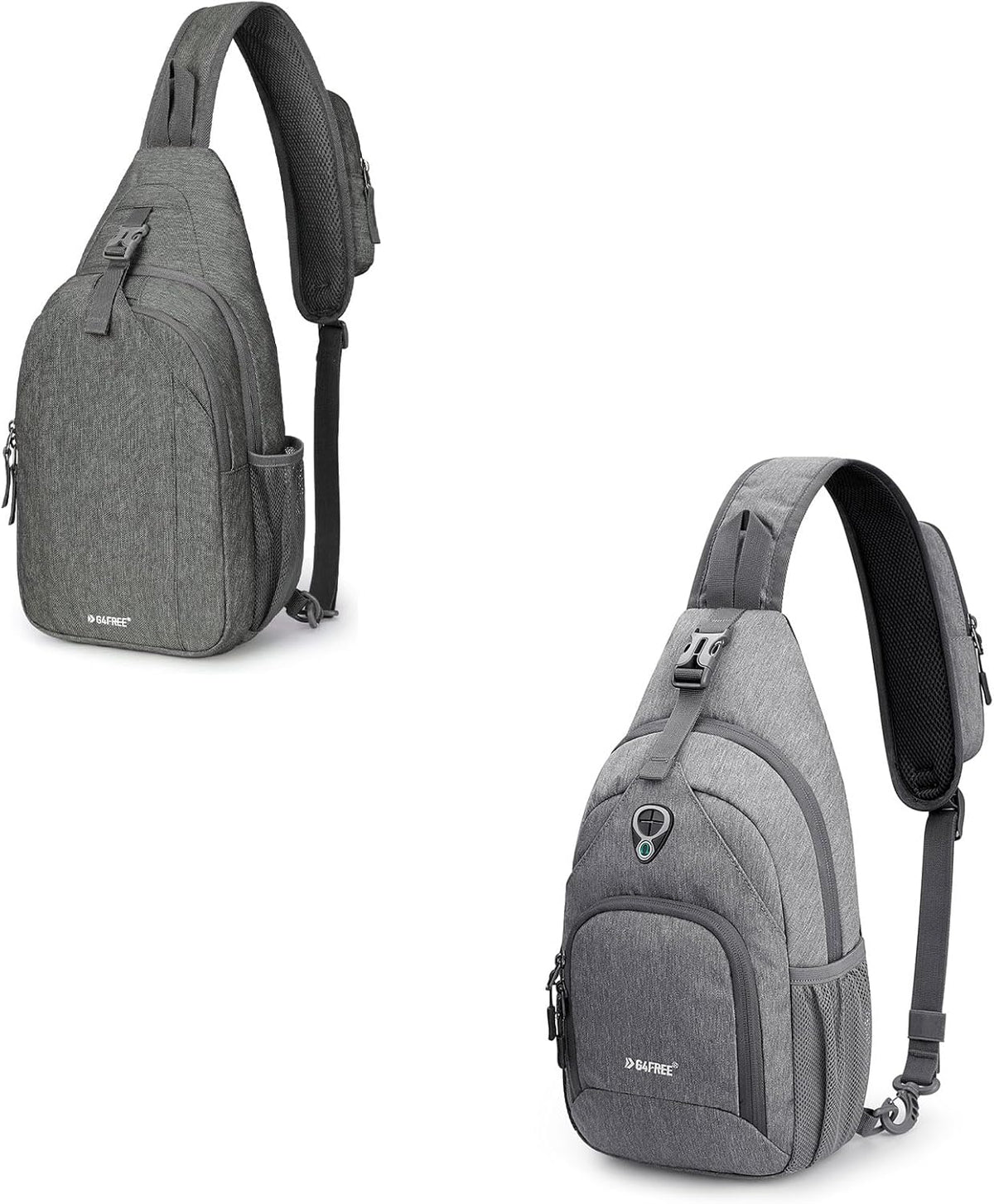 Sling Bag RFID Blocking Sling Backpack and Small Chest Shoulder Backpack