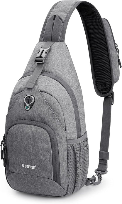 Sling Bag RFID Blocking Sling Backpack and Small Chest Shoulder Backpack