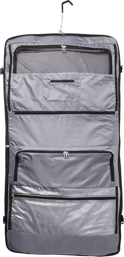 DELSEY PARIS Garment Bags Deluxe Garment Hanging Travel Bag, Black, 45 Inch