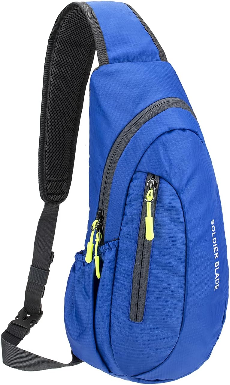 Sling Bag Crossbody Backpack for Men Womens, Chest Bag Backpack, Shoulder bag Gym Cycling Traveling Outdoor Sports