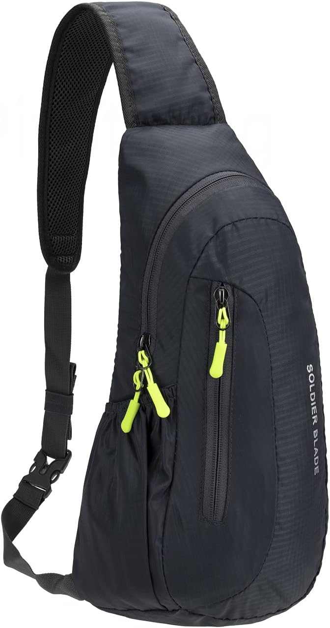 Sling Bag Crossbody Backpack for Men Womens, Chest Bag Backpack, Shoulder bag Gym Cycling Traveling Outdoor Sports