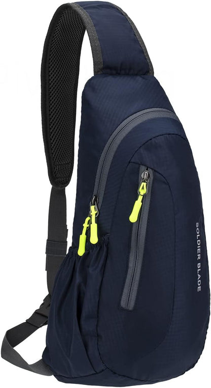 Sling Bag Crossbody Backpack for Men Womens, Chest Bag Backpack, Shoulder bag Gym Cycling Traveling Outdoor Sports