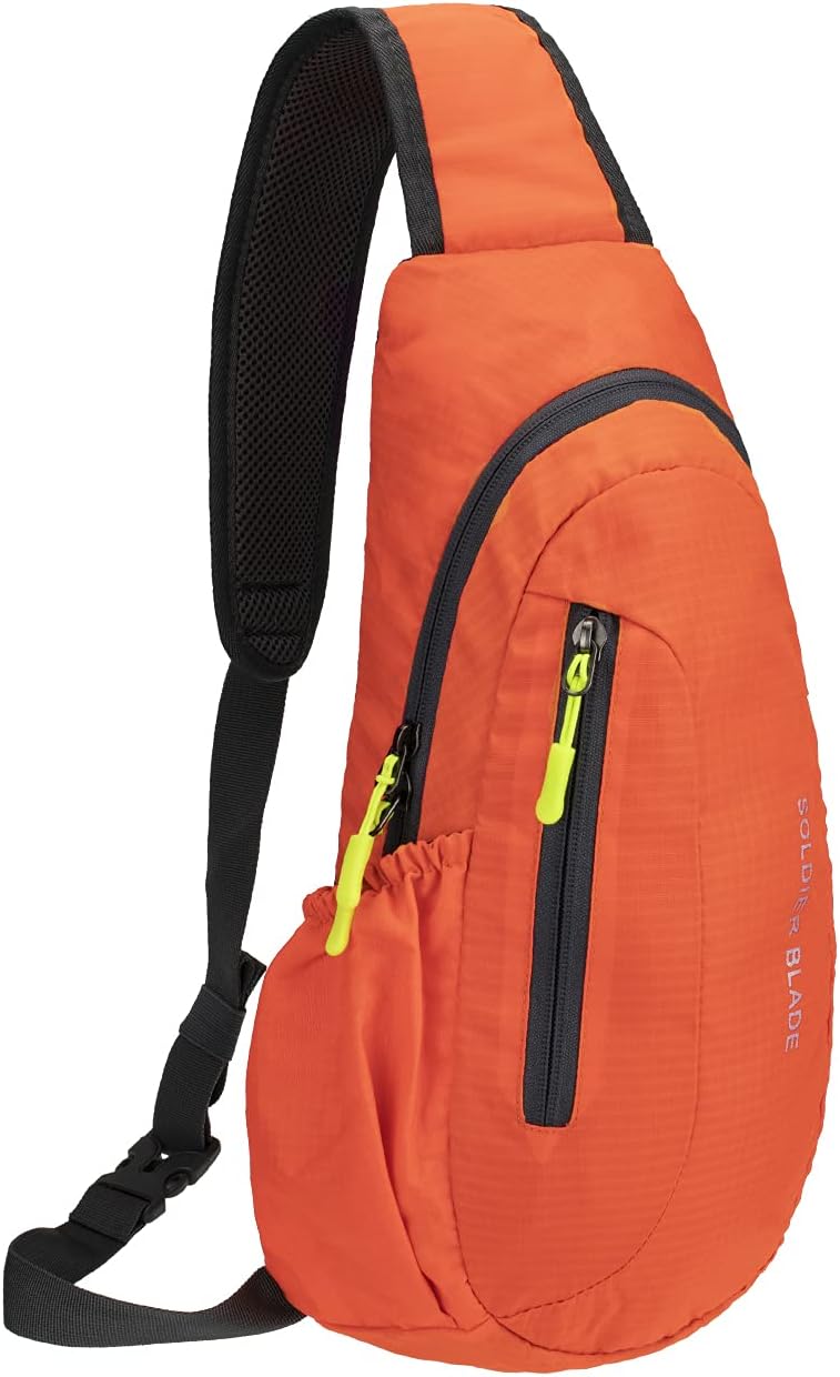 Sling Bag Crossbody Backpack for Men Womens, Chest Bag Backpack, Shoulder bag Gym Cycling Traveling Outdoor Sports