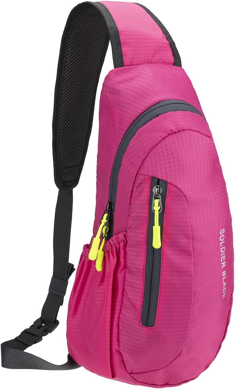 Sling Bag Crossbody Backpack for Men Womens, Chest Bag Backpack, Shoulder bag Gym Cycling Traveling Outdoor Sports