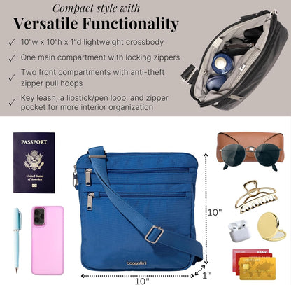 Securtex Anti-Theft Large Crossbody