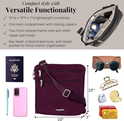 Securtex Anti-Theft Large Crossbody