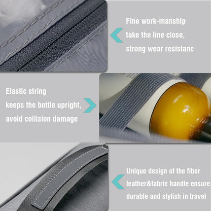 Hanging Travel Toiletry Bag Women's Cosmetic Organizer Makeup Pouch Men's Shaving Kits With Handle (Yellow Lemon)