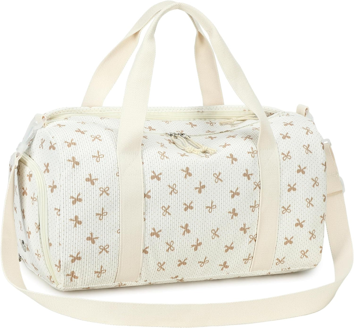 Gym Bag Sports Duffle Bag with Wet Pocket Weekender Overnight Bag with Waterproof Shoe Pouch and Air Hole for Girls Kids Women Travel Foldable Bag