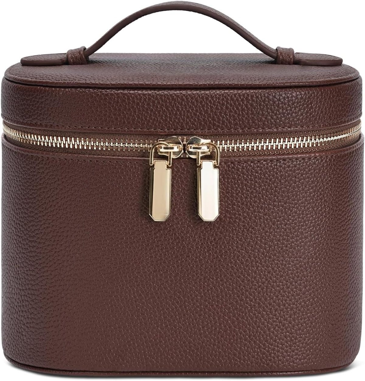 Makeup Bag, Travel Make up Case with Compartments and Handle, Portable Cosmetic Organizer Bags,Toiletry Bag for Women