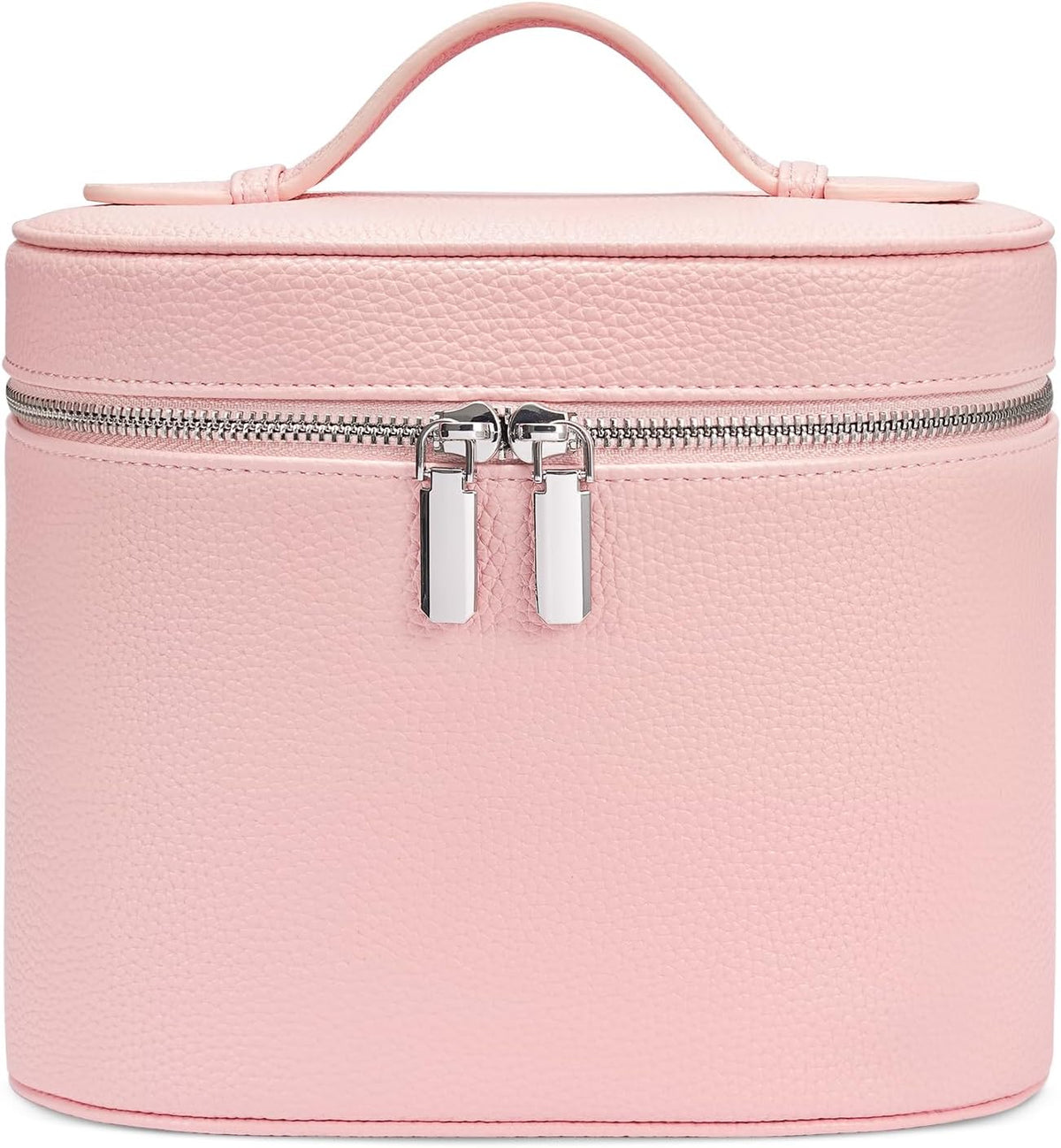 Makeup Bag, Travel Make up Case with Compartments and Handle, Portable Cosmetic Organizer Bags,Toiletry Bag for Women