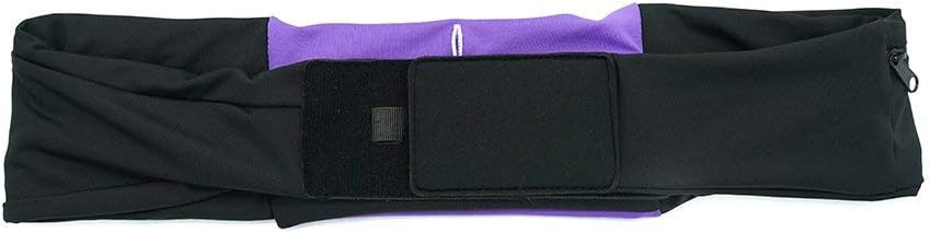 3 Pocket Adjustable Running Belt Waist Pack, Fanny Pack For Working Out With Sweat Resistant Backing, Holds All iPhone Models